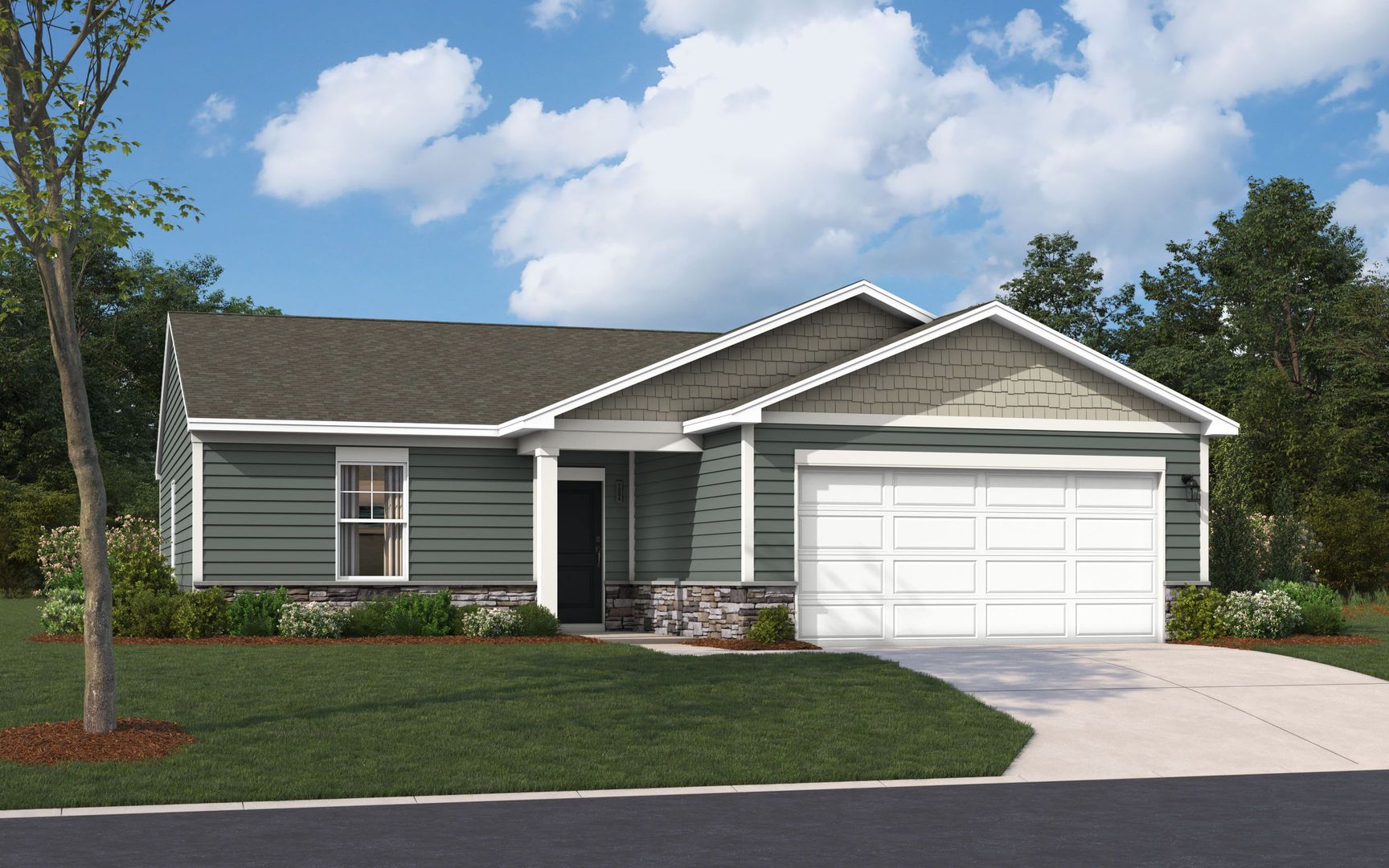 The Julep - Essence at Creekside Single Family Homes: Barboursville, Virginia - Stanley Martin Homes