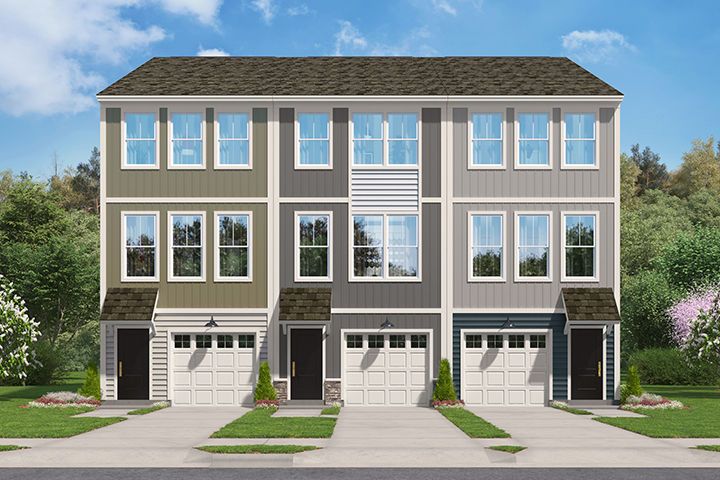 The Lennox - Pleasant Green Townhomes: Crozet, Virginia - Stanley Martin Homes