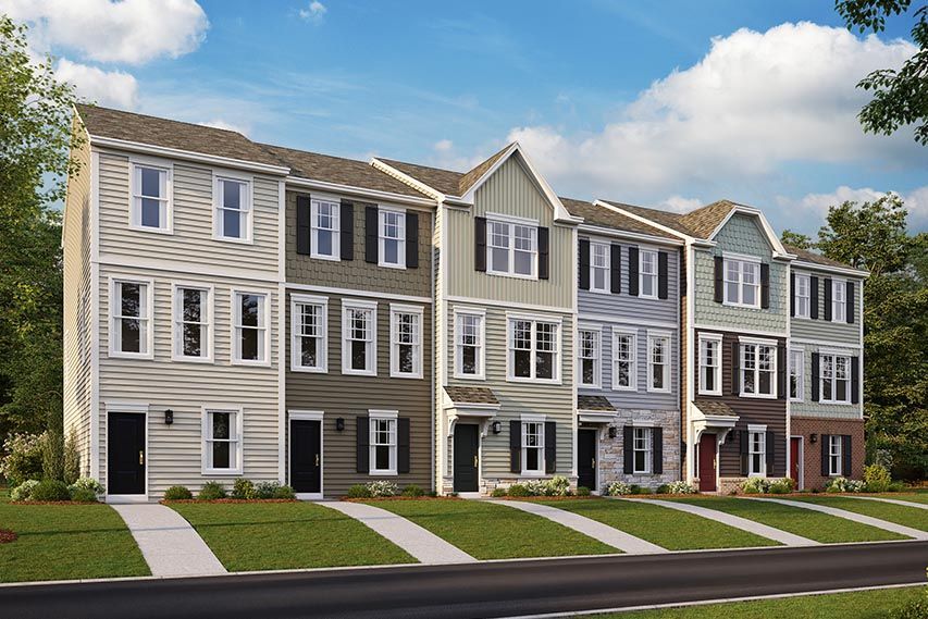 The Charleston - Presidents Pointe Townhomes: Ranson, Maryland - Stanley Martin Homes