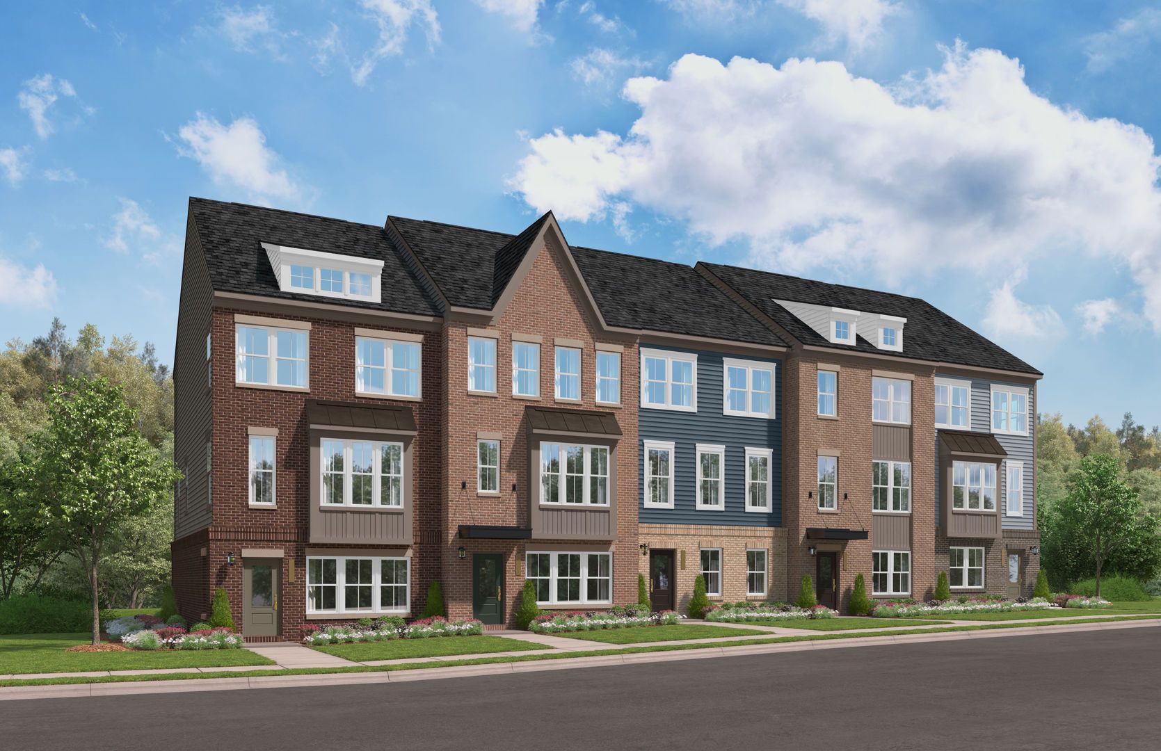 The Jenkins - Overlook at Westmore Townhomes: Upper Marlboro, Maryland - Stanley Martin Homes