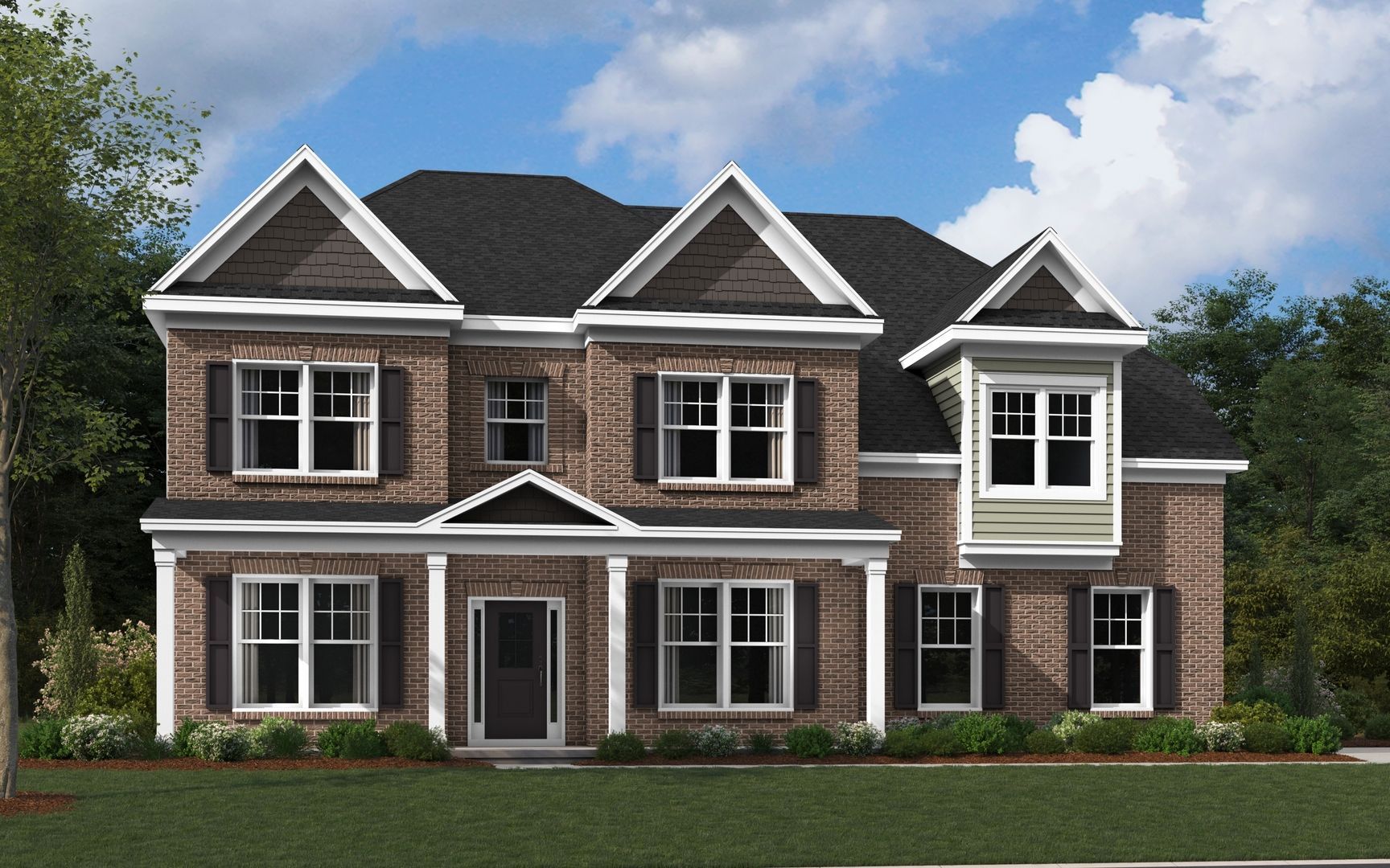 The Seneca floor plan