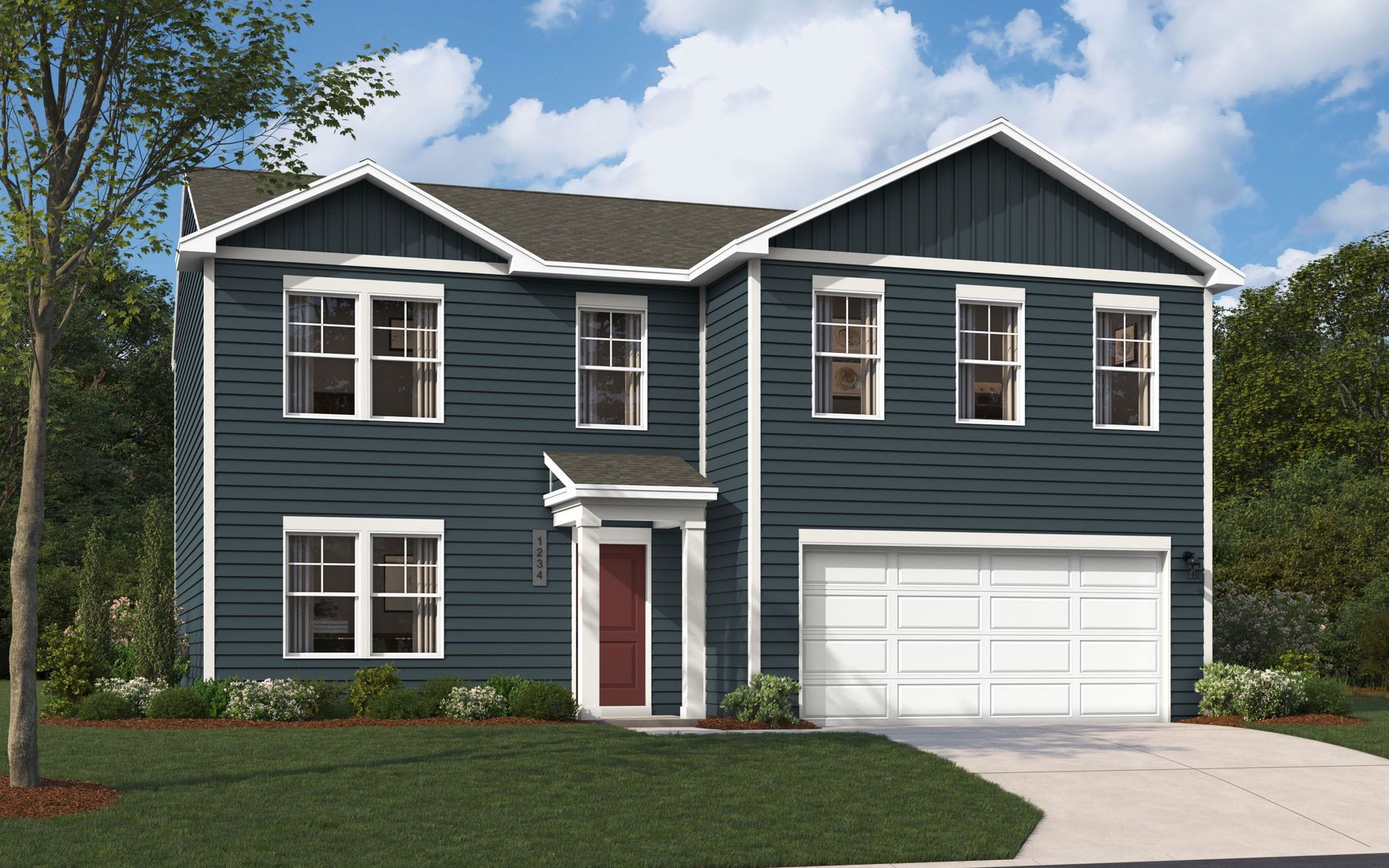 The Melrose - Essence at Creekside Single Family Homes: Barboursville, Virginia - Stanley Martin Homes