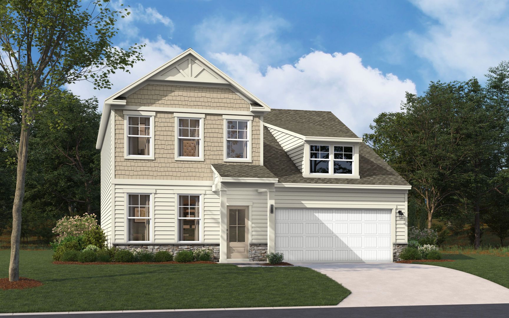 The Fenton floor plan