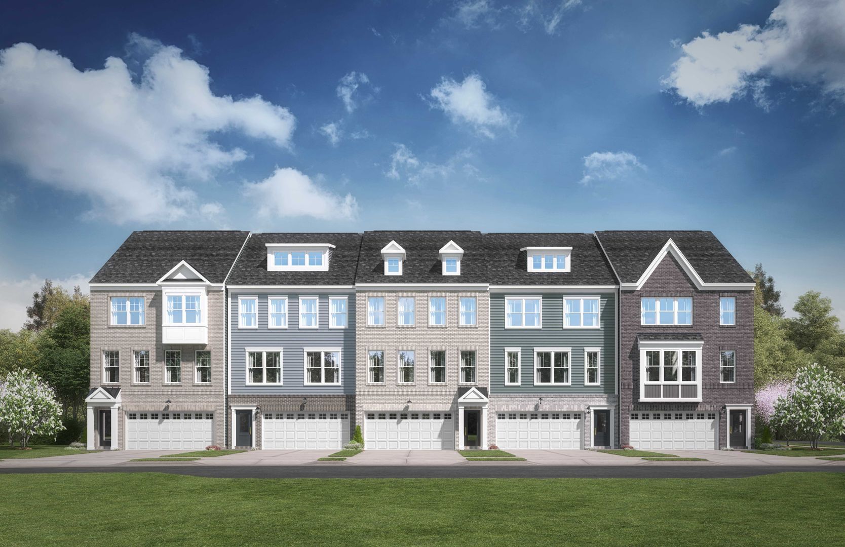 The Everett - Sunstone Preserve Townhomes: Waldorf, District Of Columbia - Stanley Martin Homes