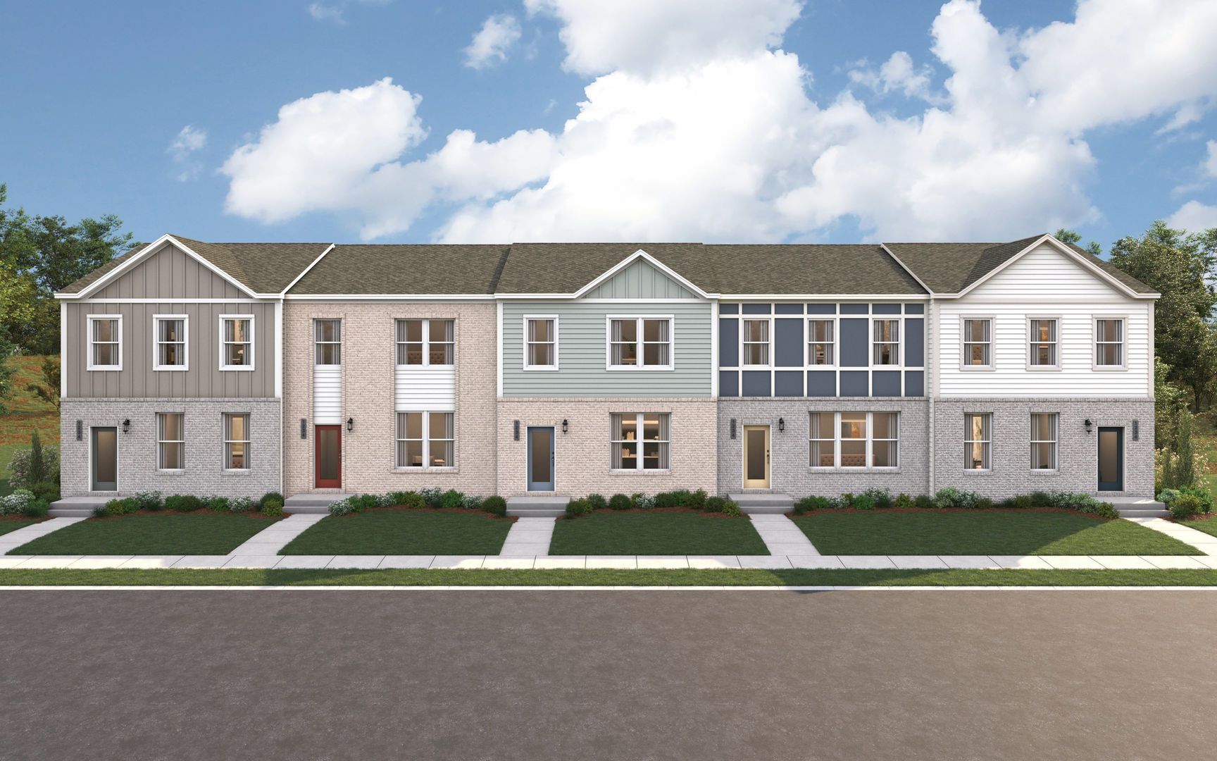 The Dupree - Croftside Townhomes: Powder Springs, Georgia - Stanley Martin Homes