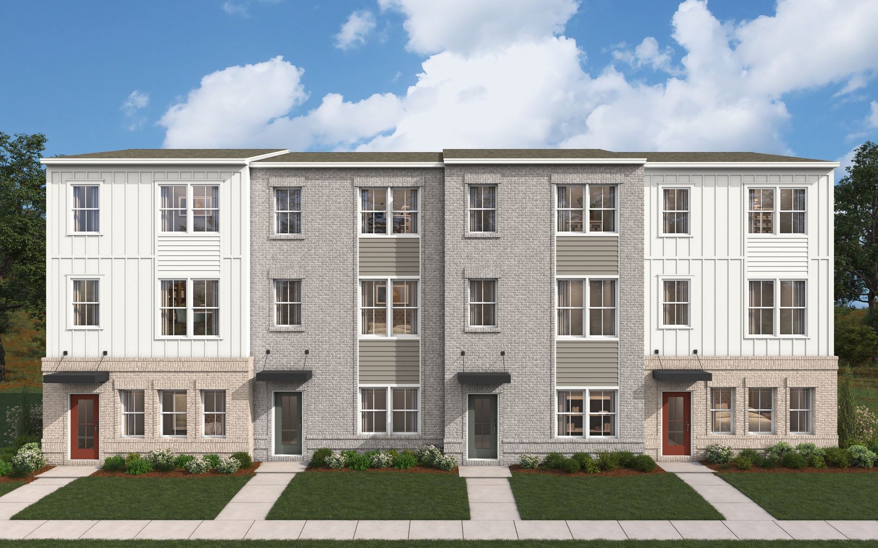 The Quinn - Croftside Townhomes: Powder Springs, Georgia - Stanley Martin Homes