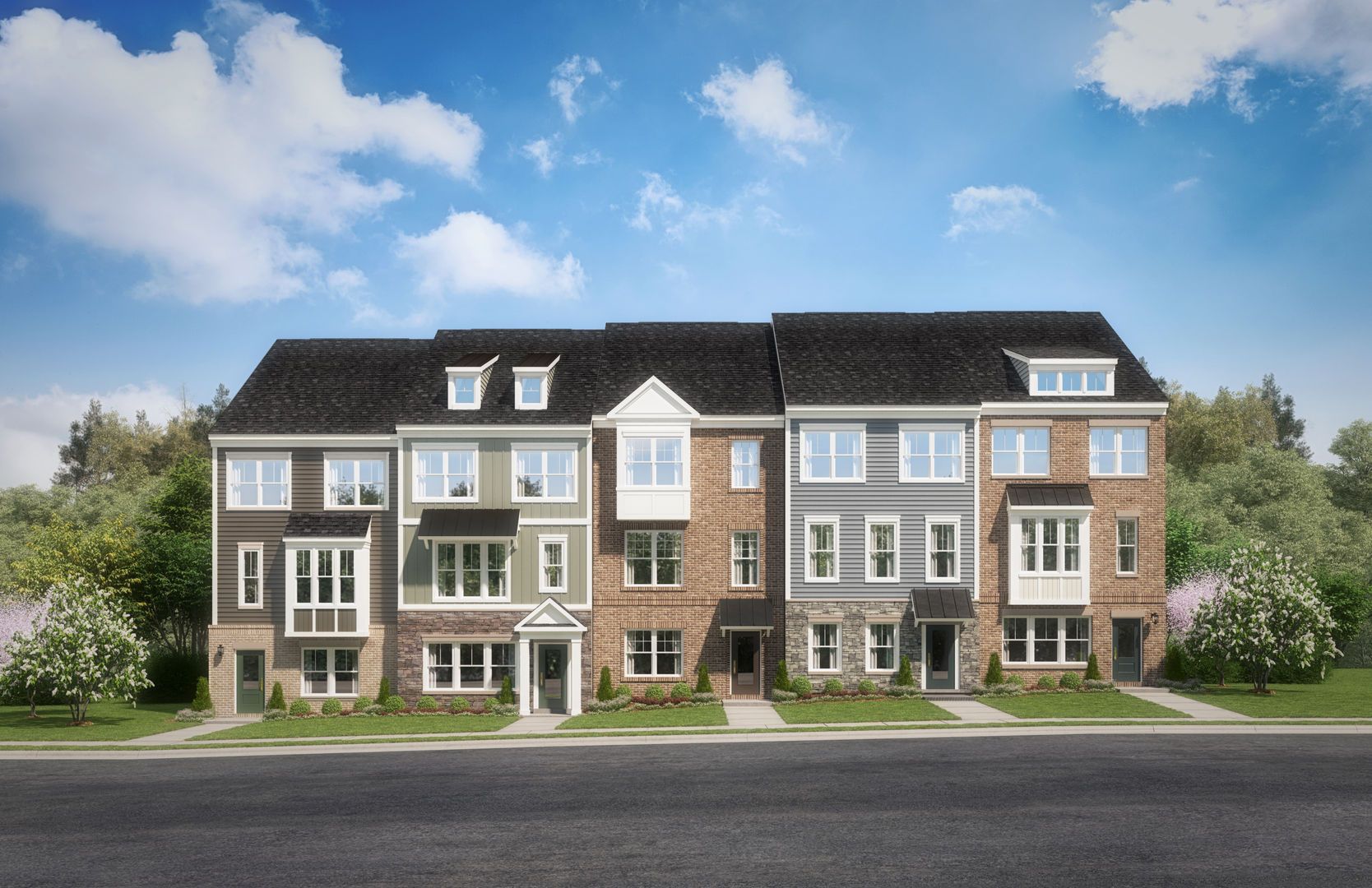 The Jenkins - Shipley Homestead Townhomes: Hanover, Maryland - Stanley Martin Homes