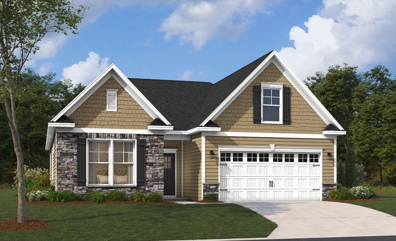 The Everest - Trestle Ridge at Brunswick Forest: Leland, North Carolina - Stanley Martin Homes