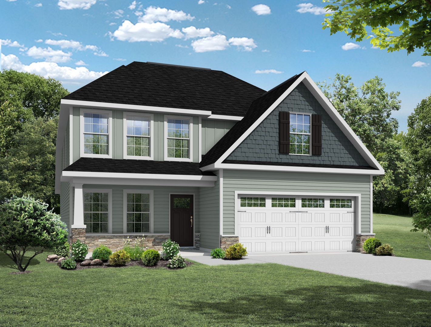Canter Creek por Stanley Martin Homes en Greensboro-Winston-Salem-High Point North Carolina