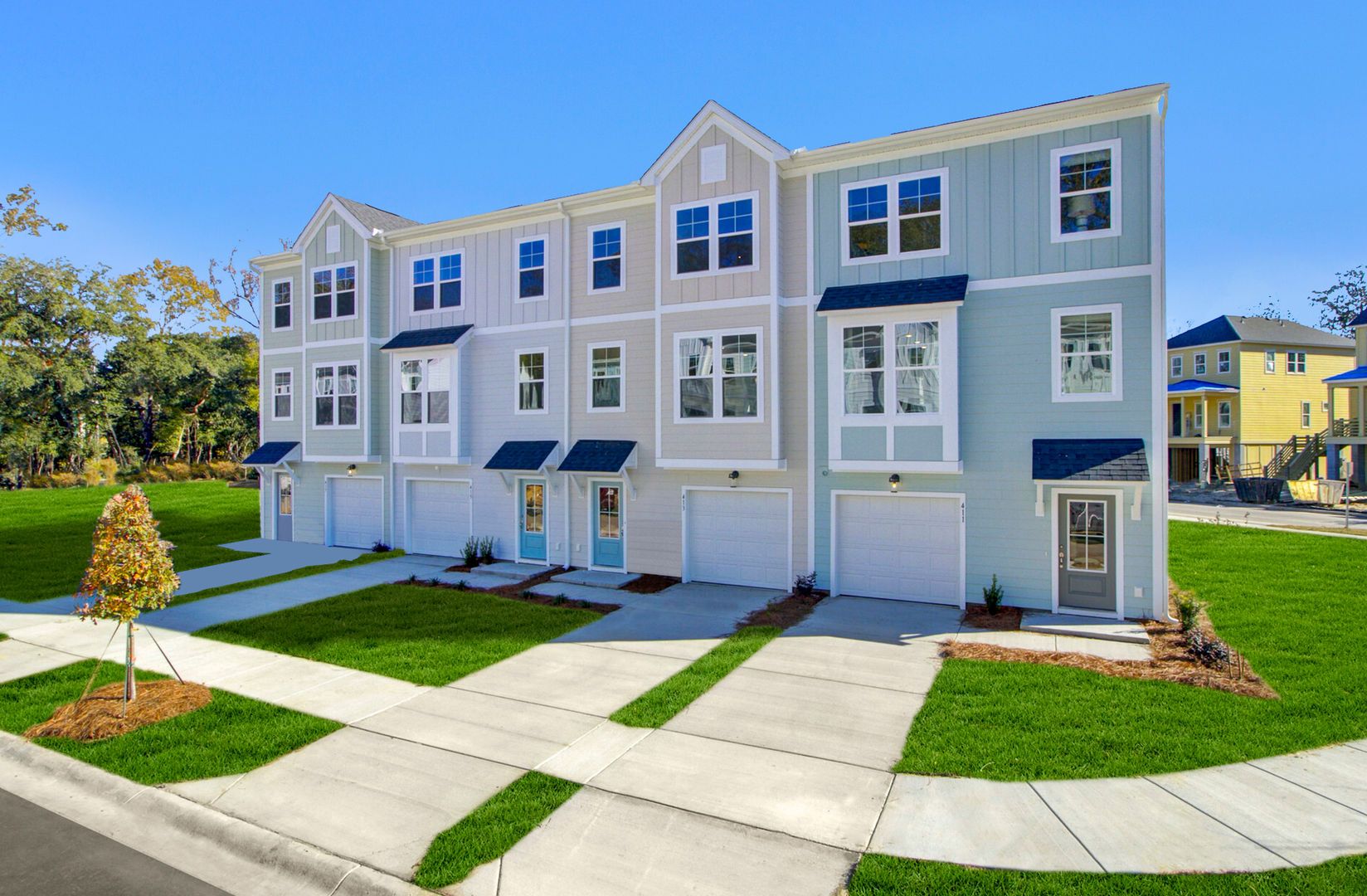 The Balfour - Indigo Grove Townhomes: Johns Island, South Carolina - Stanley Martin Homes