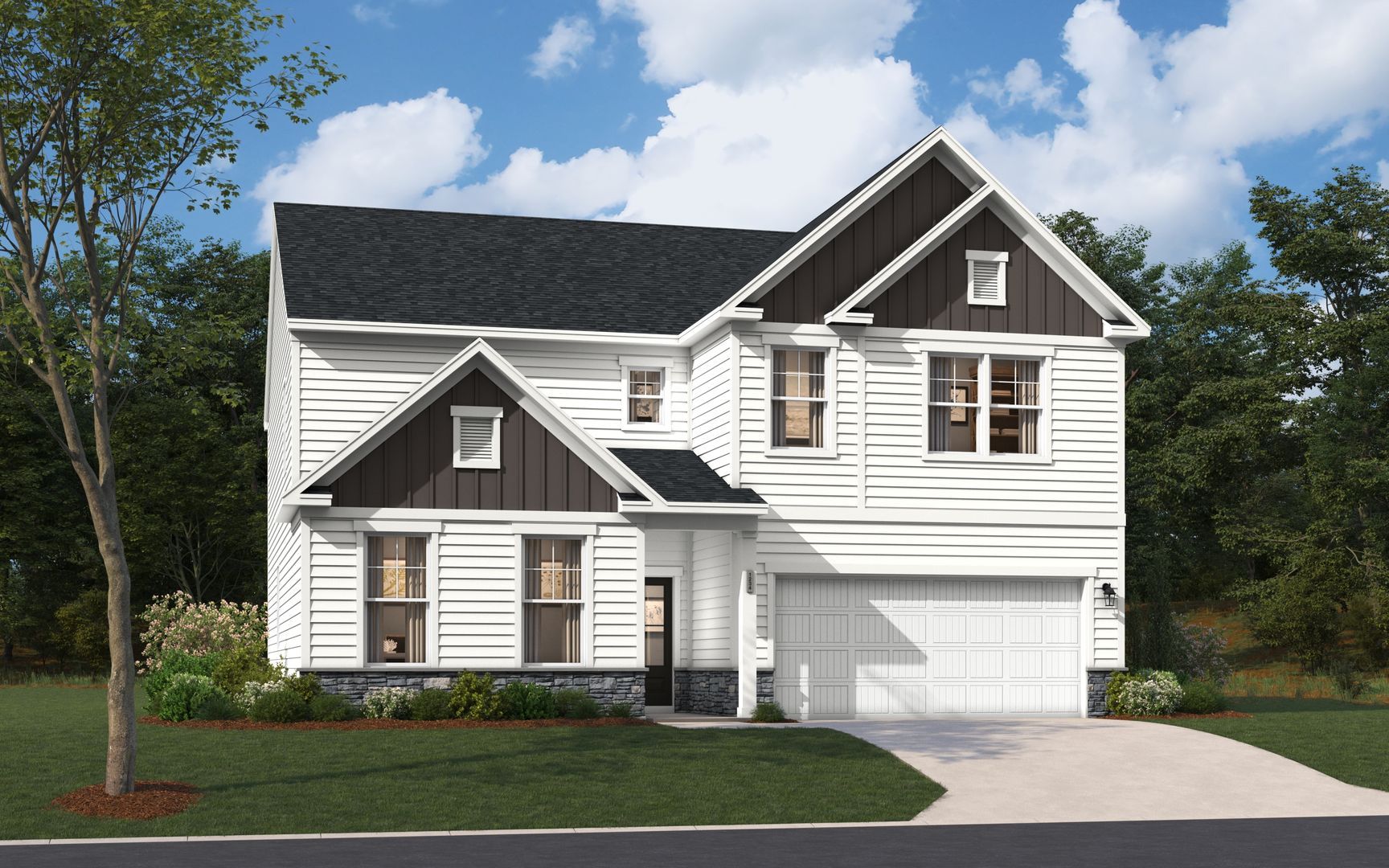 The Mathis - Bridgeport Single Family Homes: Greenville, South Carolina - Stanley Martin Homes