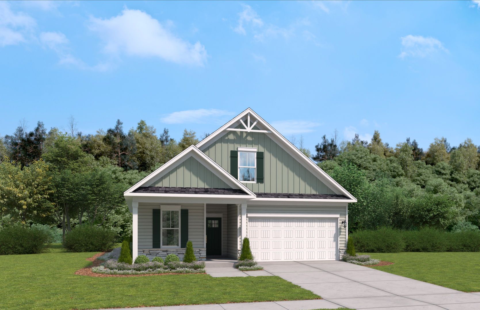 The Hazelwood - Persimmon Hill: Lyman, South Carolina - Stanley Martin Homes
