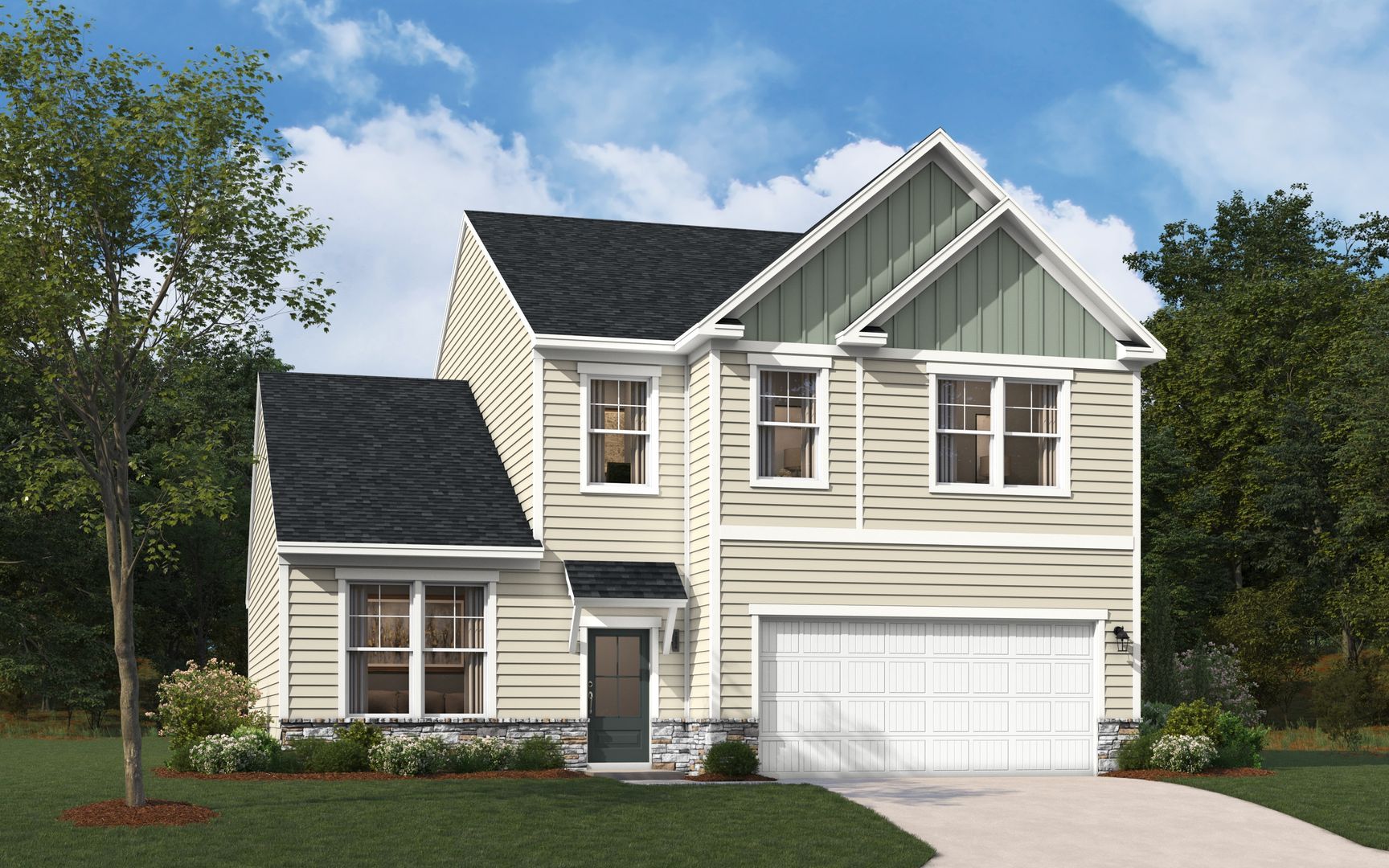 The Hollins - Persimmon Hill: Lyman, South Carolina - Stanley Martin Homes