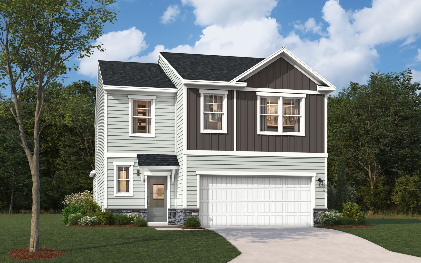 The Yarmouth - Persimmon Hill: Lyman, South Carolina - Stanley Martin Homes