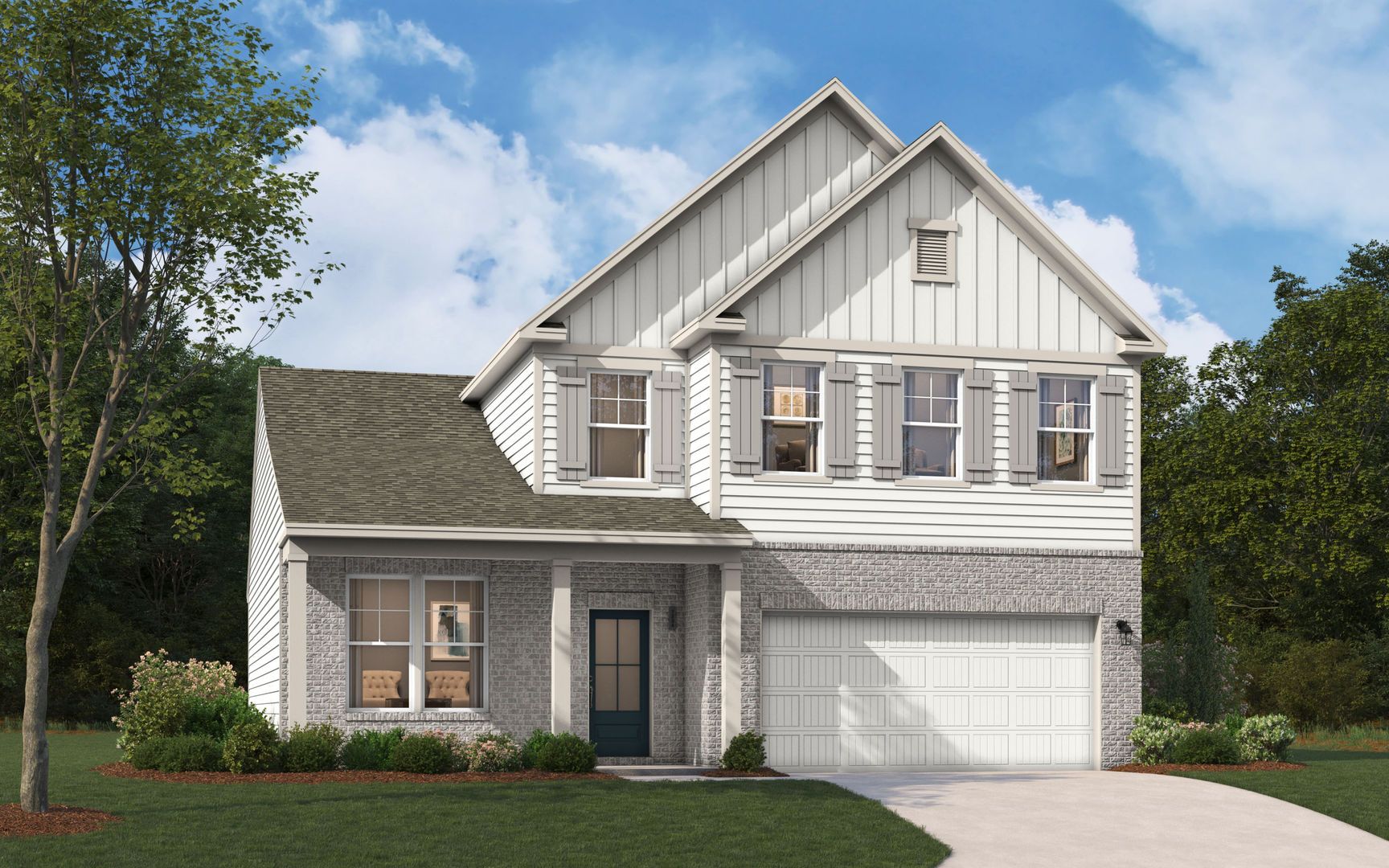 The Hollins - Rhodes Glen: Lawrenceville, Georgia - Stanley Martin Homes