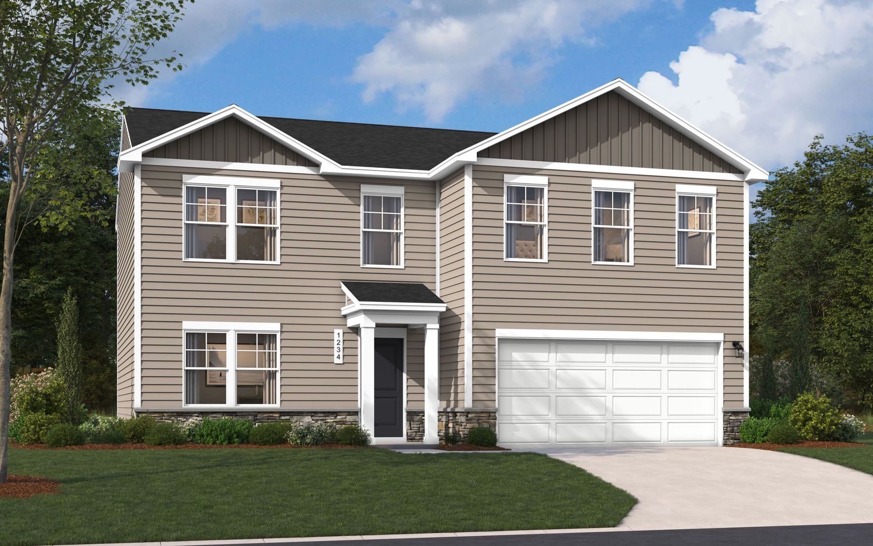 The Melrose floor plan