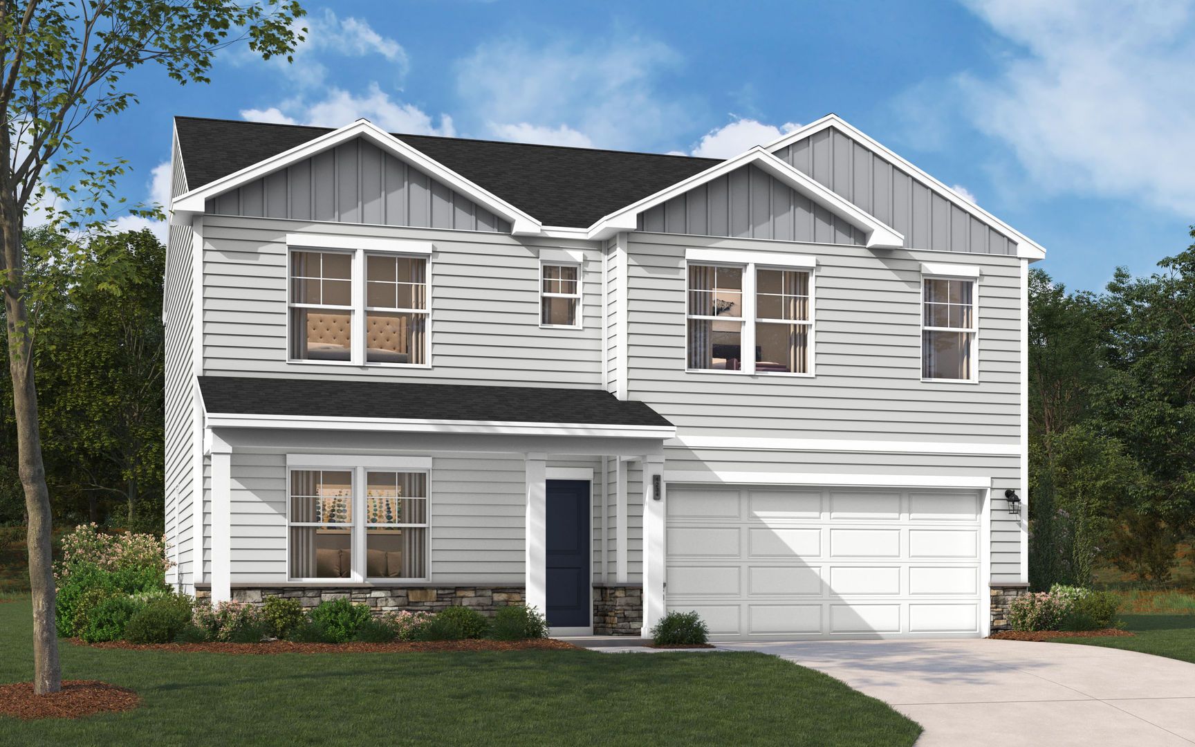 The Teagan - Essence at Whiskey Run: New Ellenton, Georgia - Stanley Martin Homes