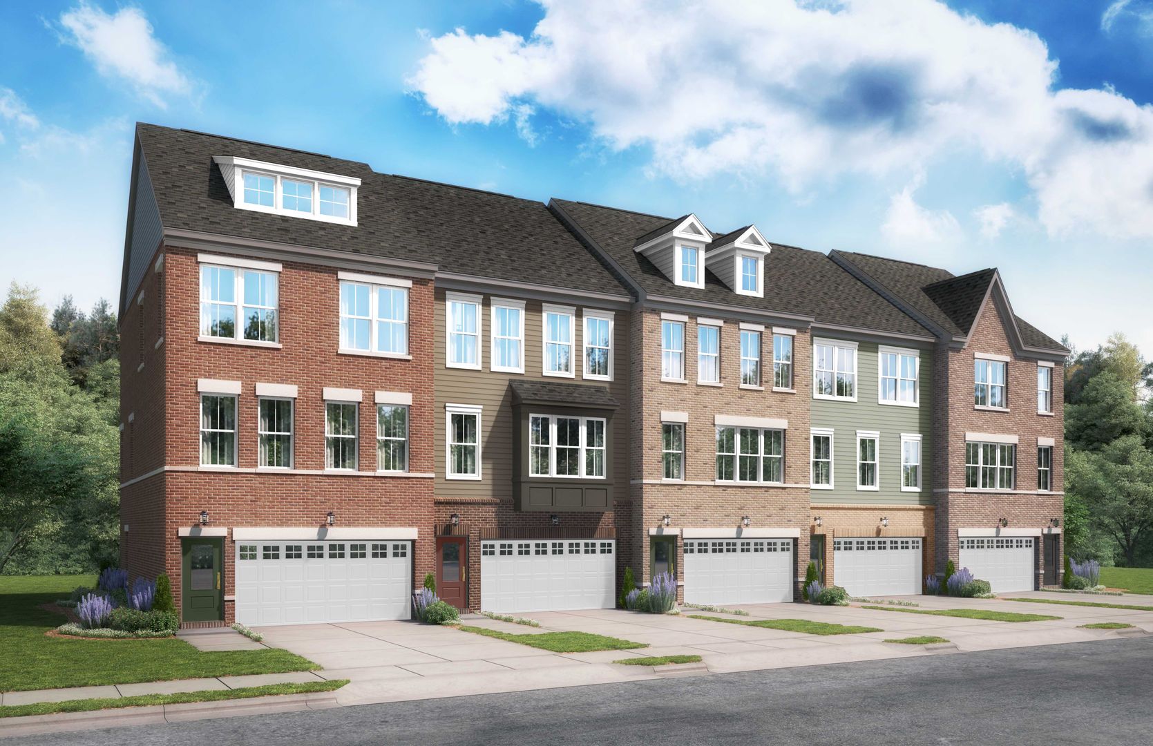 The Louisa - Overlook at Westmore Townhomes: Upper Marlboro, Maryland - Stanley Martin Homes
