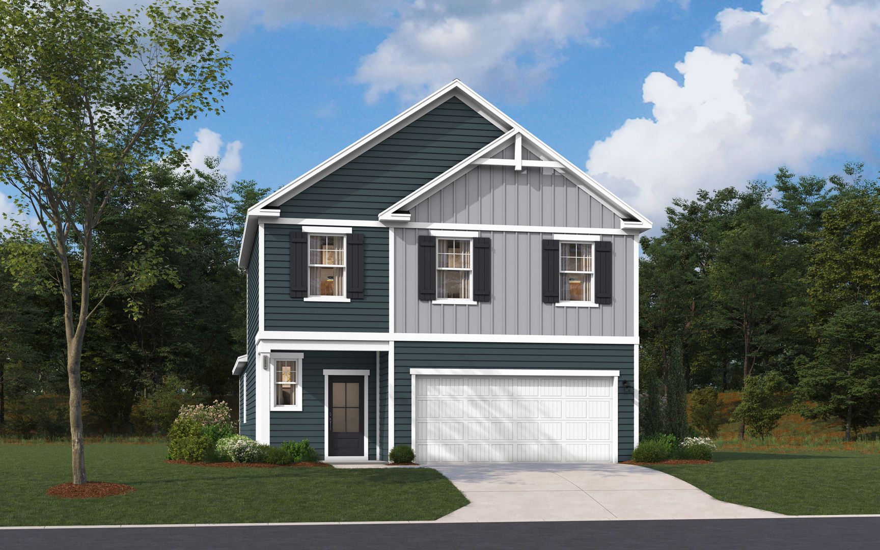 The Sadler - Ashland at Trolley Run Station: Aiken, Georgia - Stanley Martin Homes
