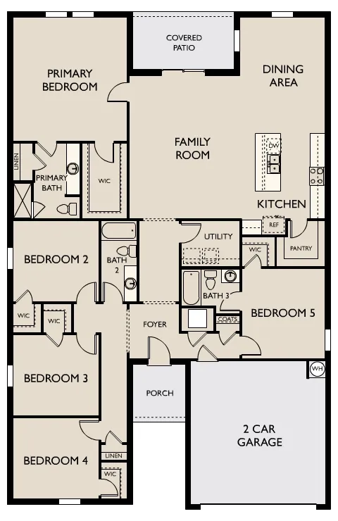 Vega floor plan layout