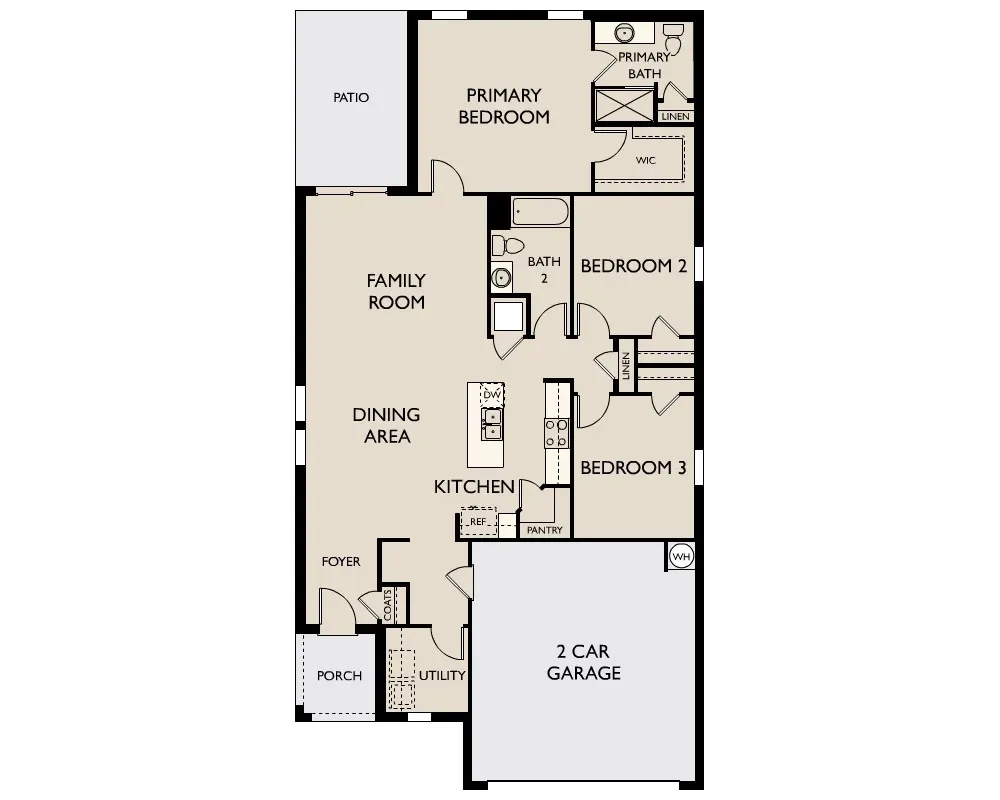Glimmer floor plan layout
