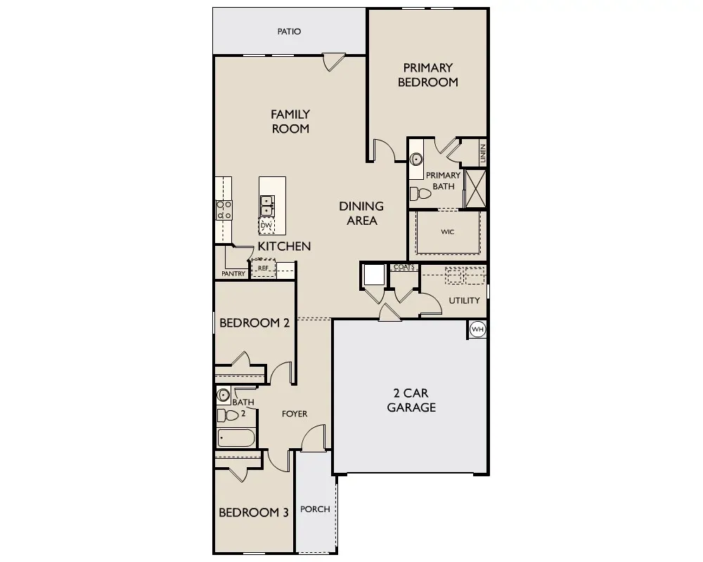 Moonbeam floor plan layout