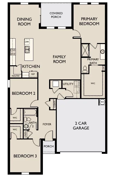 Hawking floor plan layout