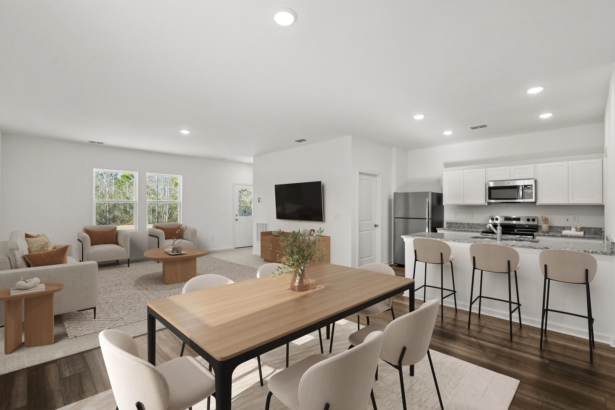 Mare The Mare Kitchen, Dining and Family Room