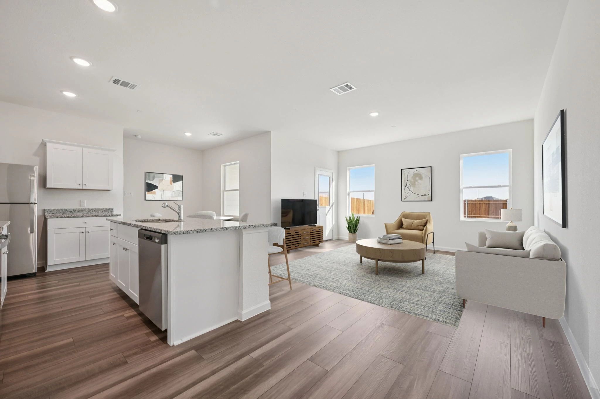 Rayne The Rayne Kitchen and Family Room