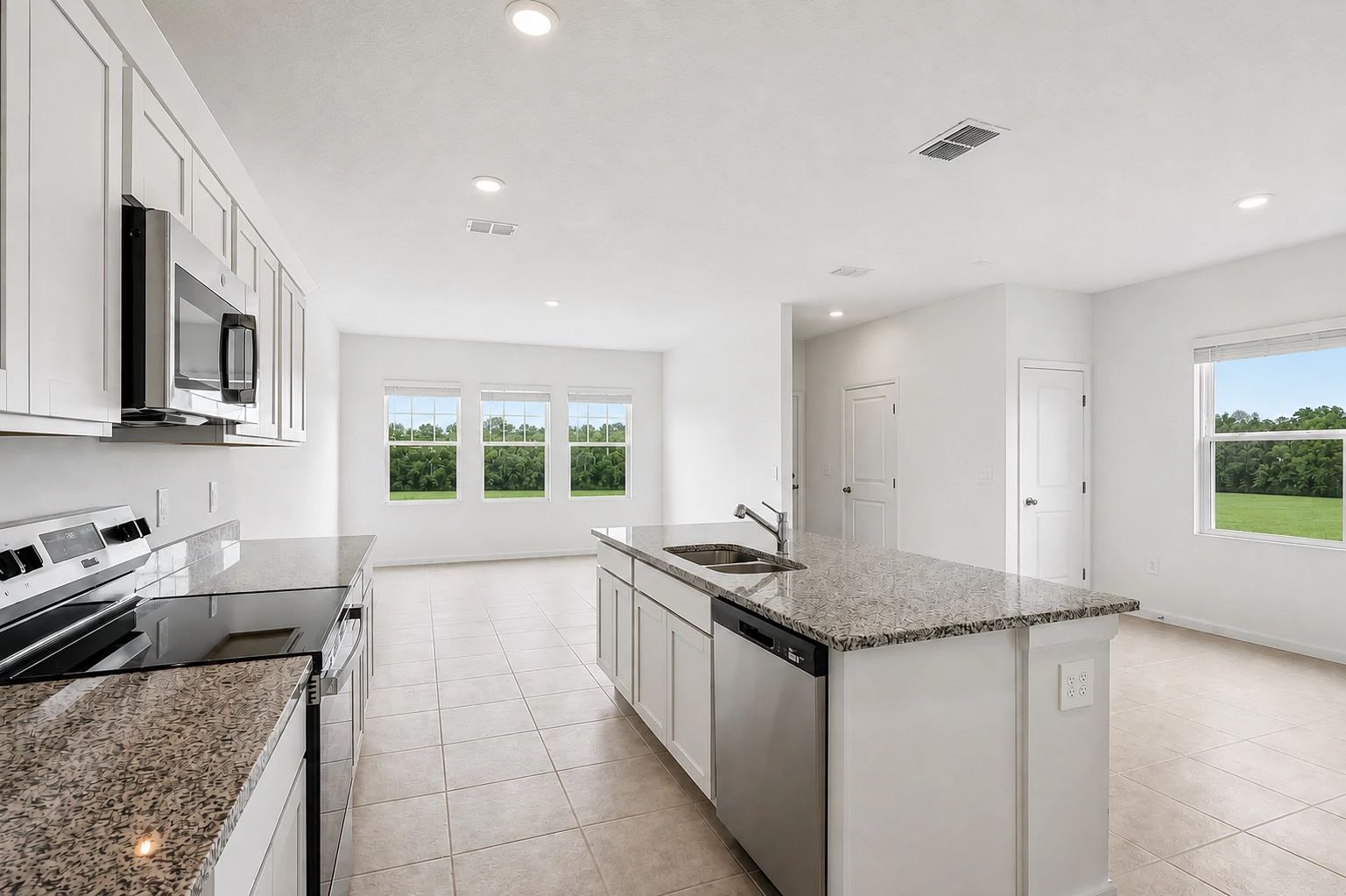 Carina The Carina Kitchen and Family Room