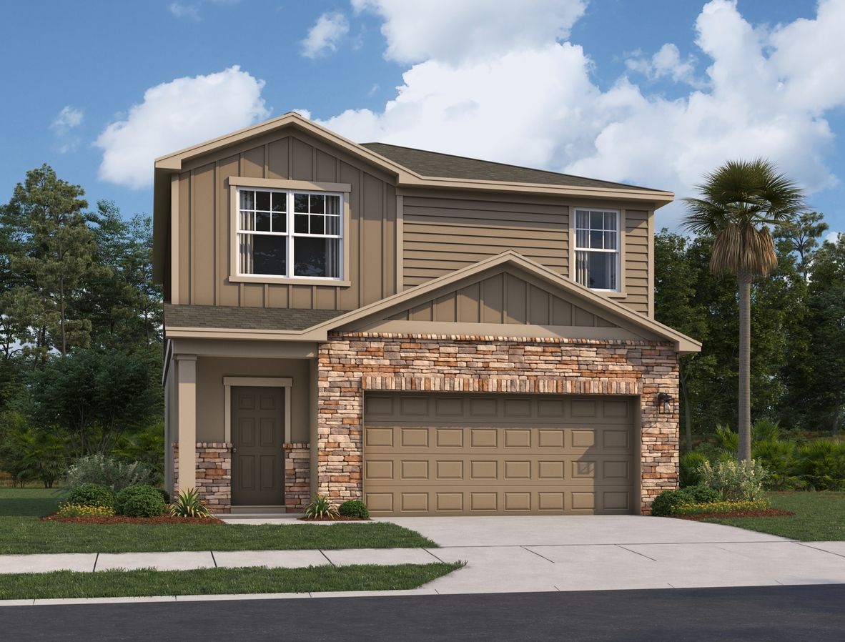 Endeavor Plan at Phillips Landing in Groveland, FL by Starlight Homes