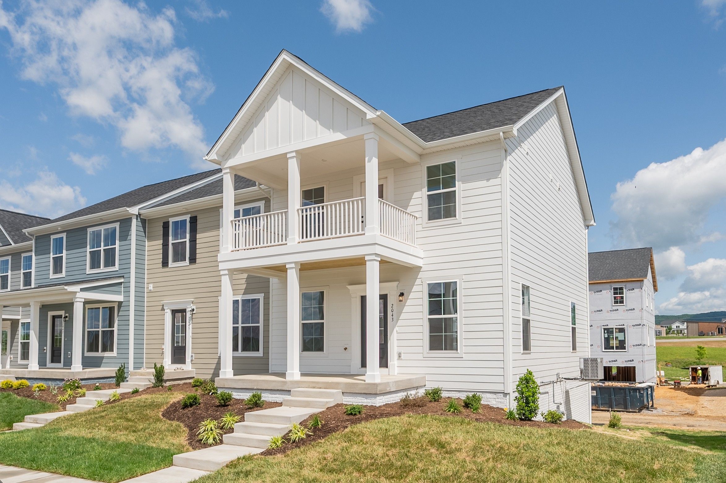 The Fairfax 2-story walkout floor plan