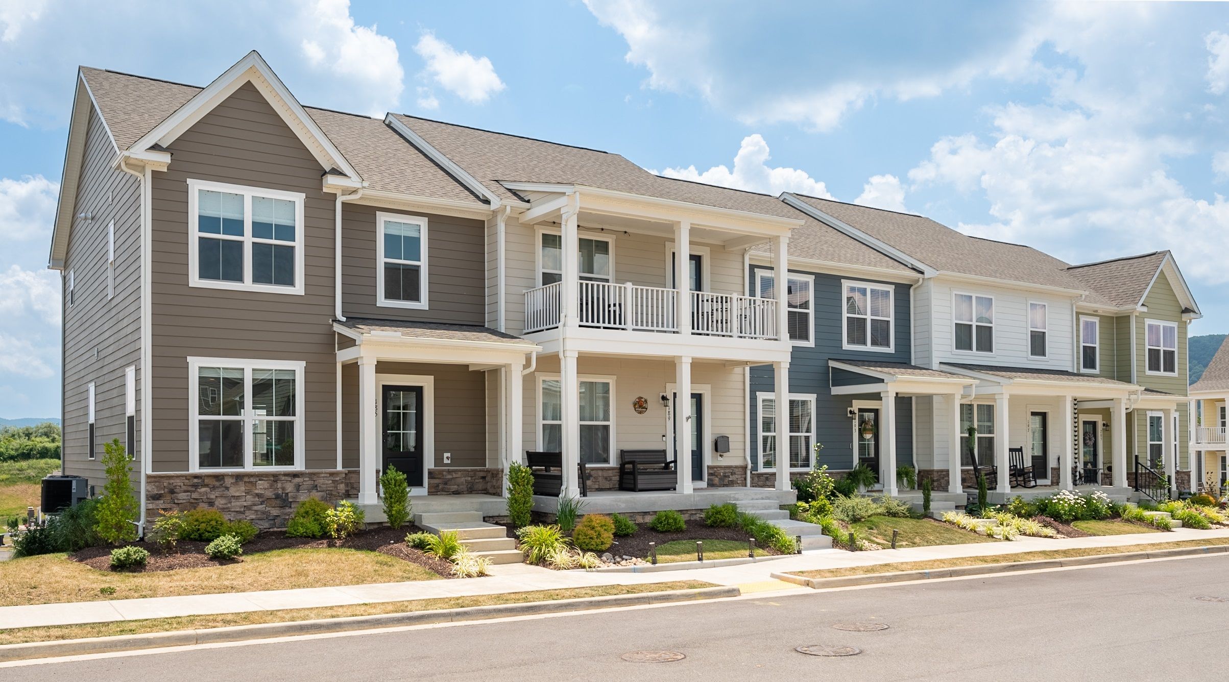 The Windsor  2-Story Walkout - Westhill Townhomes: Blacksburg, Virginia - Stateson Homes
