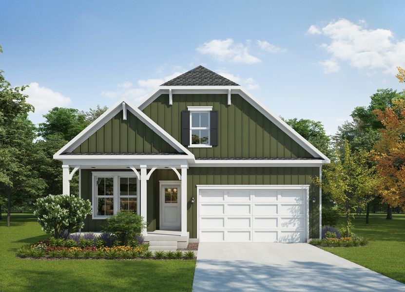 The Hampton floor plan