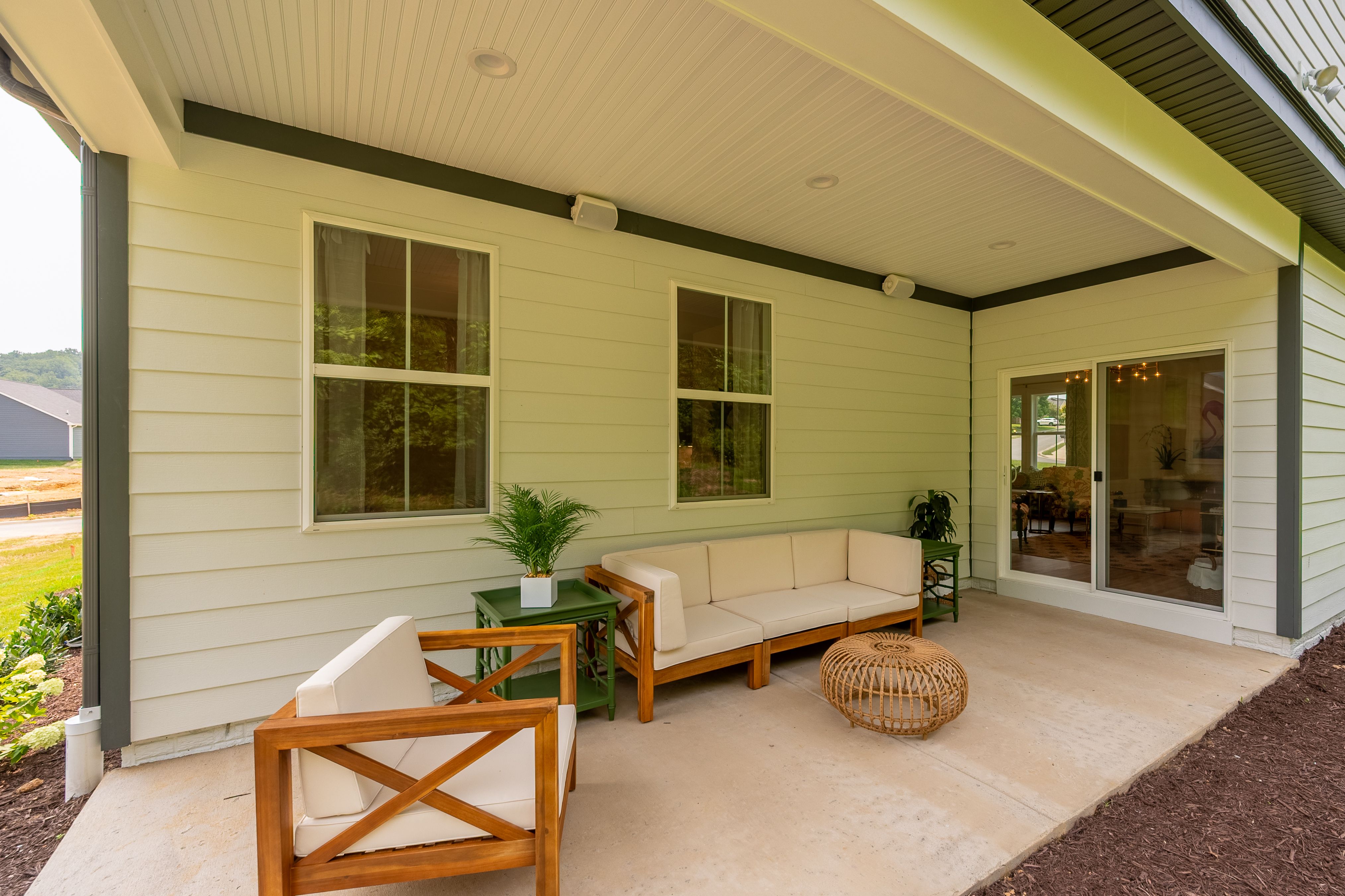 Covered Back Porch