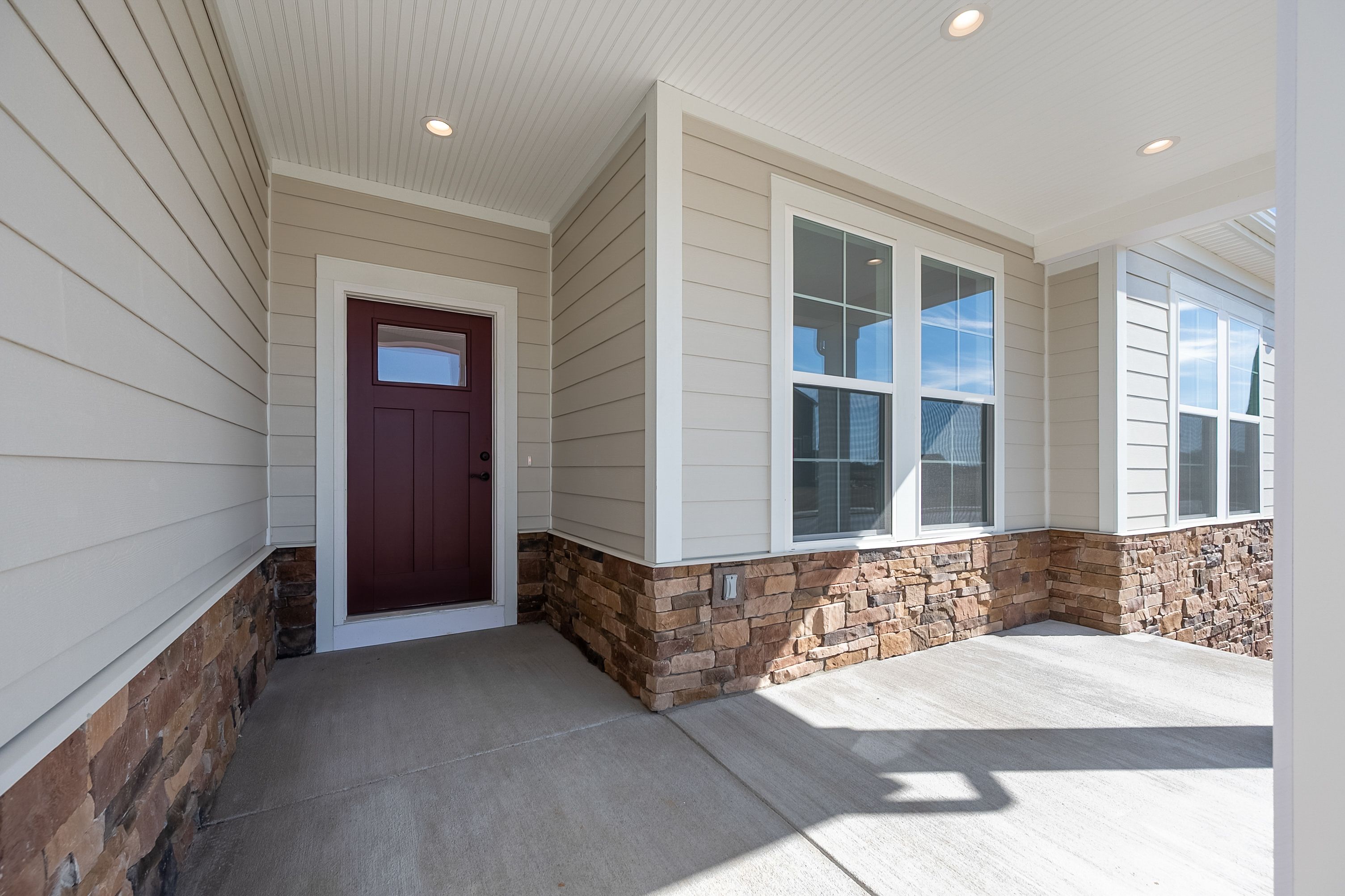 Elevation B, Covered Front Porch, Image 1