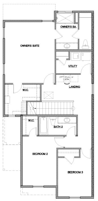 Upper Level Floorplan