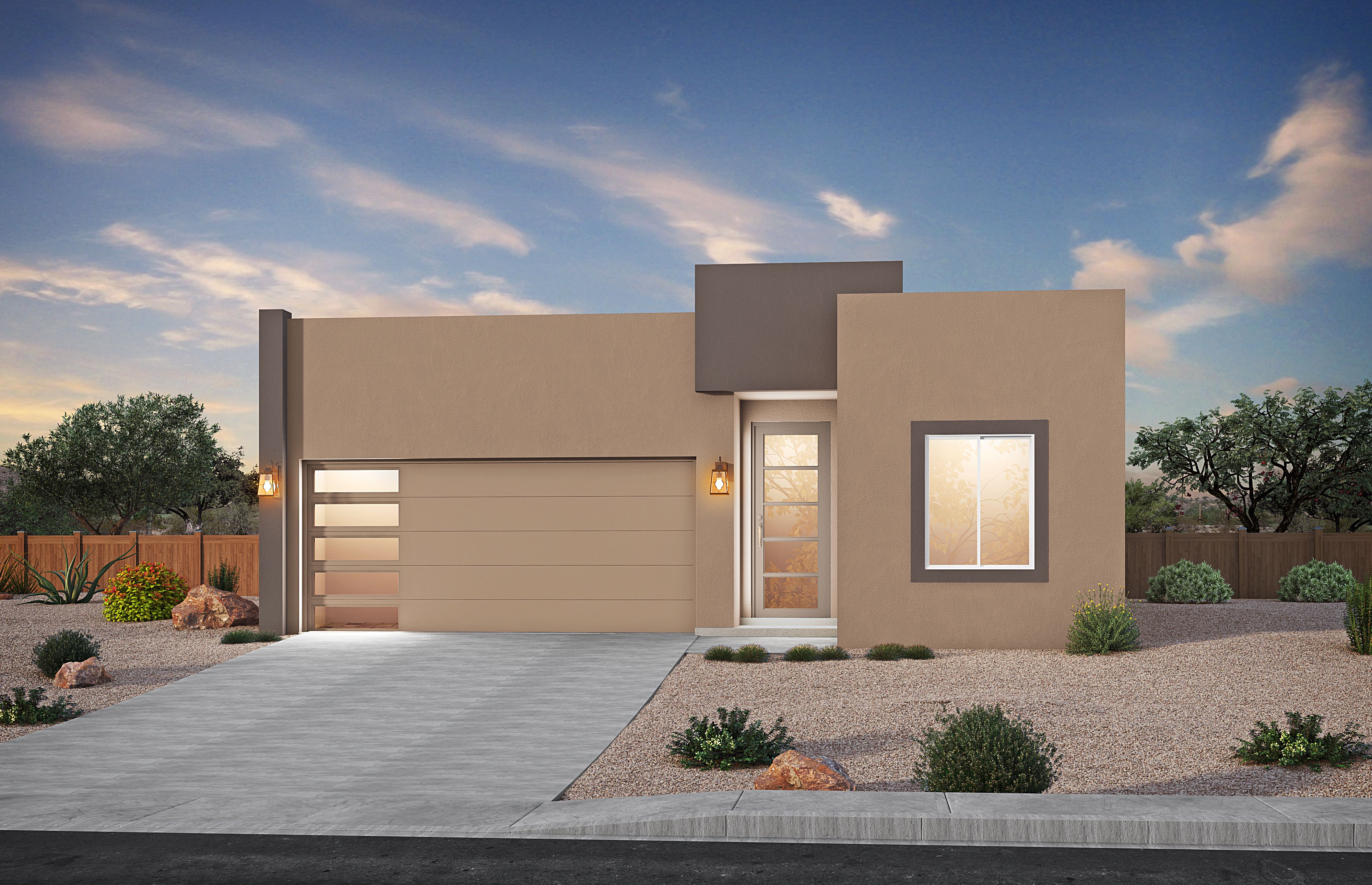 The Tesuque floor plan