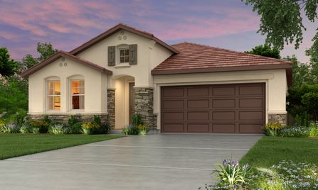The Caledonia by Stonefield Home in Merced CA