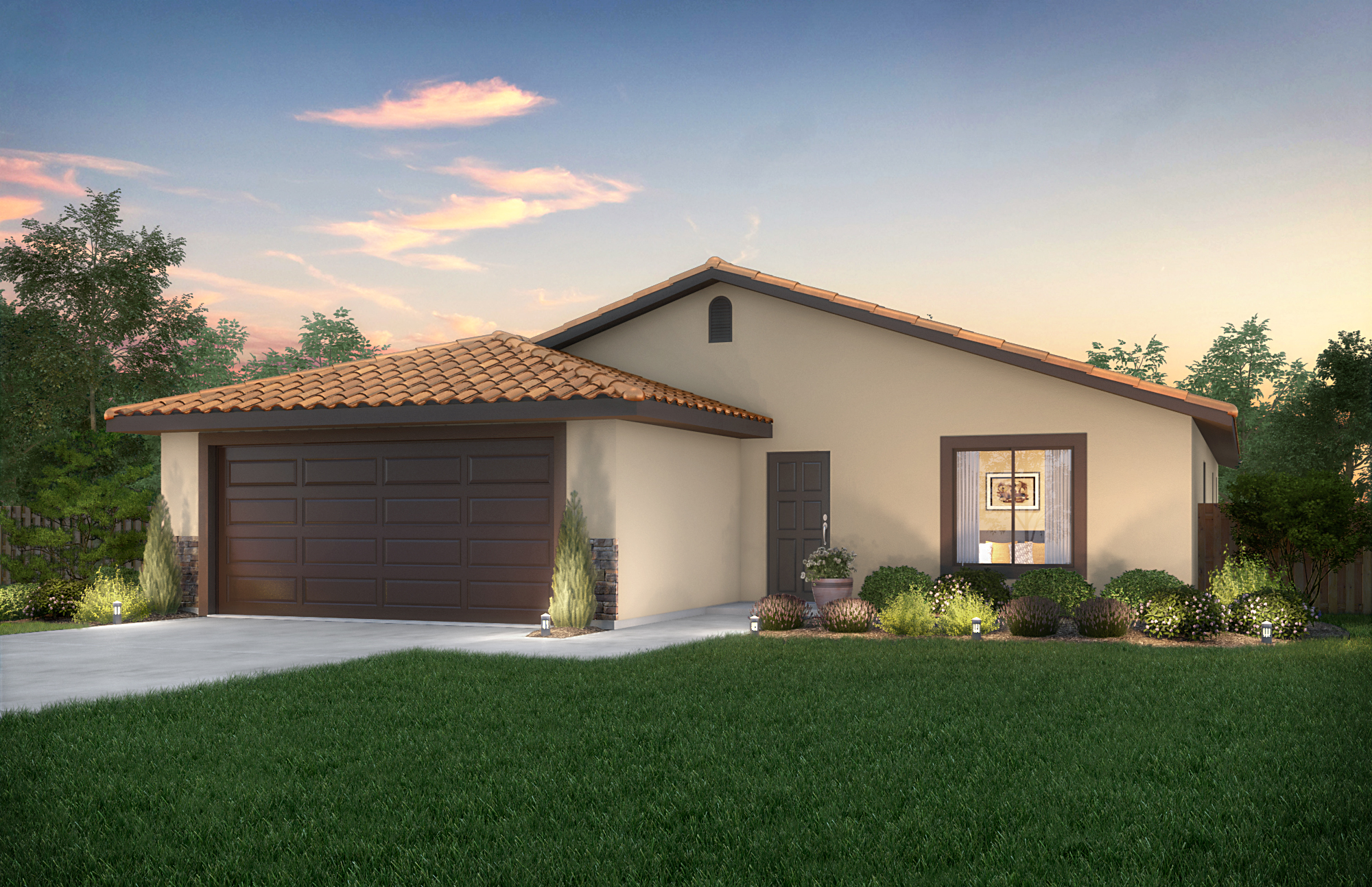 The Kensington by Stonefield Home in Merced CA