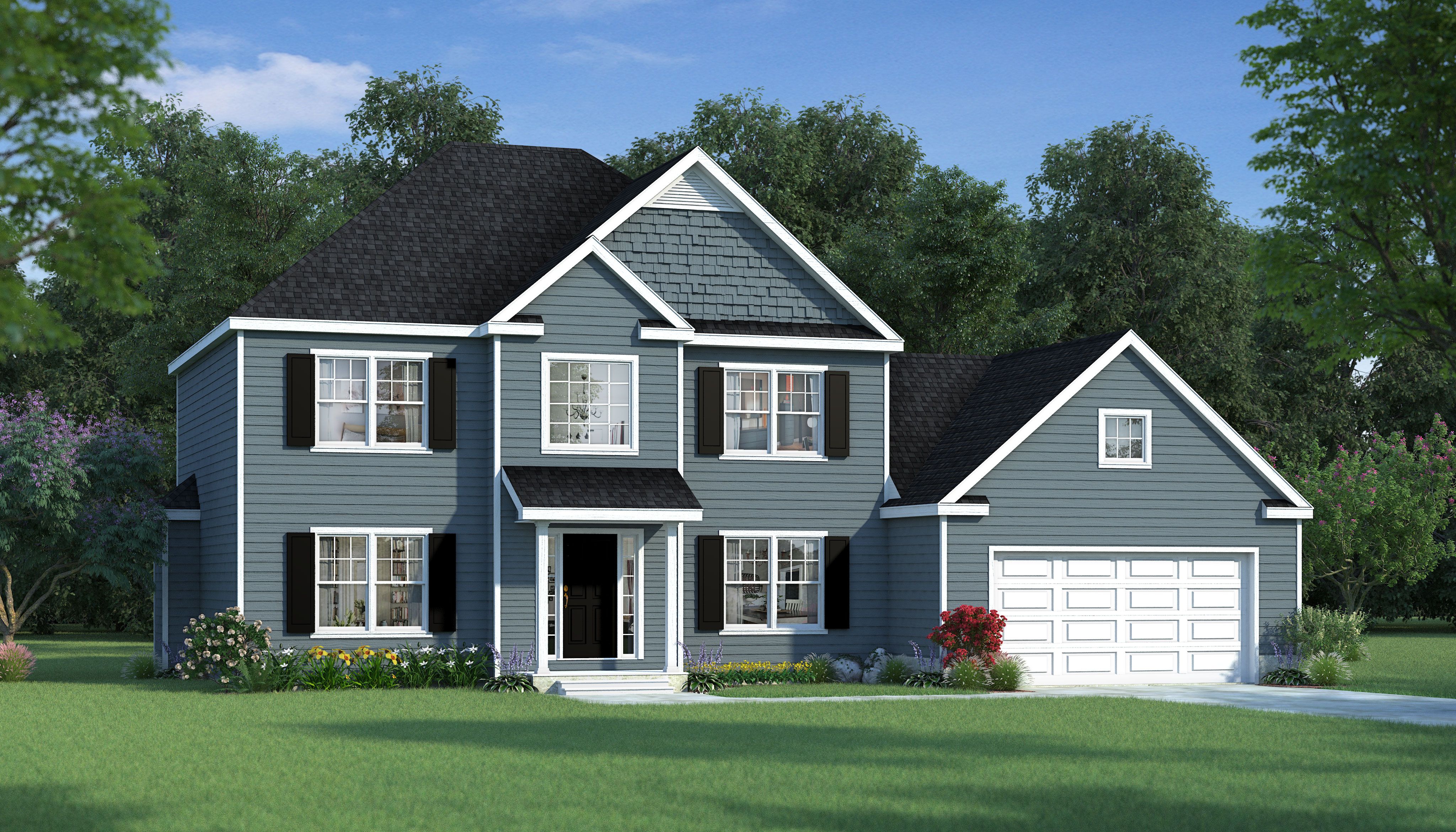 The Newton - Duxburrow Estates: Bridgewater, Massachusetts - Stonebridge Homes Inc.