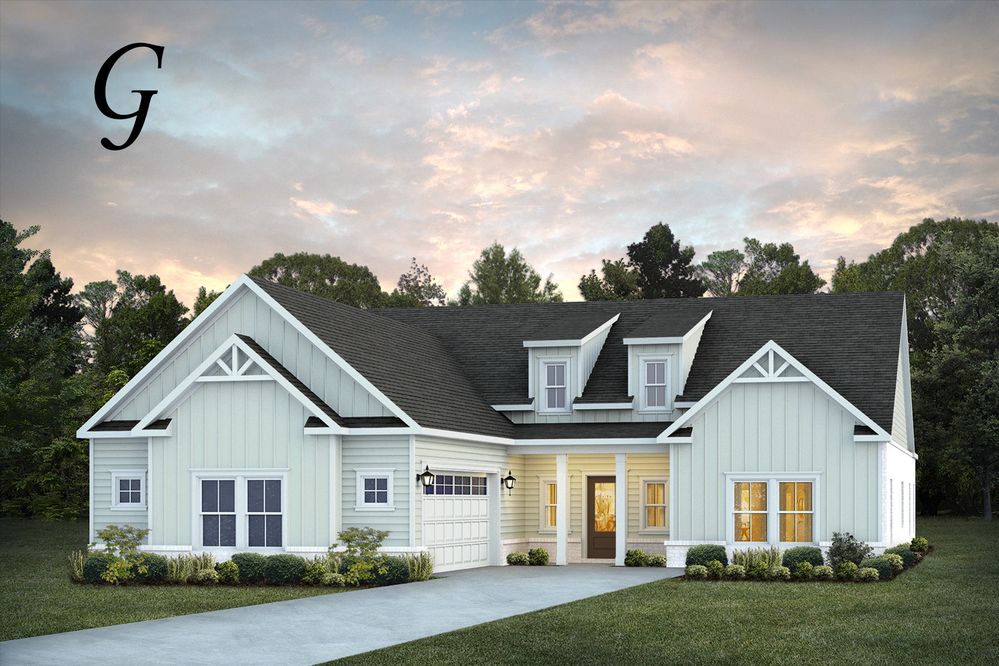 Acadia Plan at Coventry in Wetumpka, AL by Stone Martin Builders