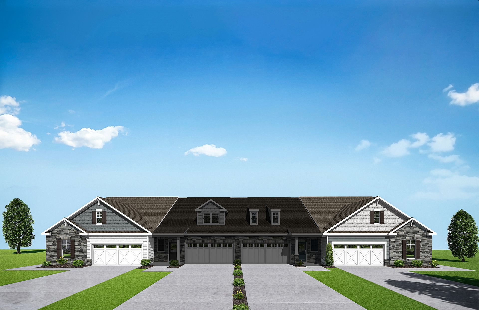 The Holly Plan at Greenwich Walk Townhomes in Moseley, VA by StyleCraft