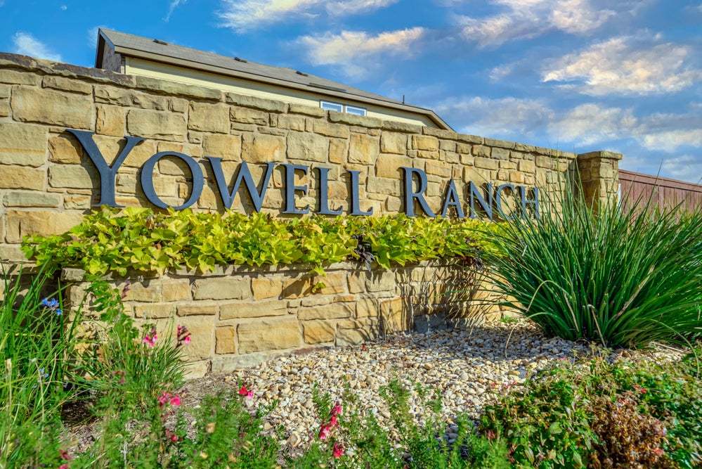 Yowell Ranch en Killeen, TX. Casas Nuevas y Planos de Distribución de