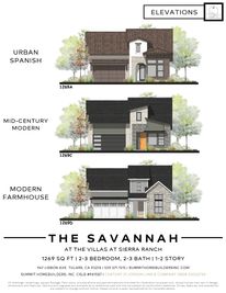 Savannah - The Villas at Sierra Ranch: Tulare, California - Summit Homebuilders, Inc.