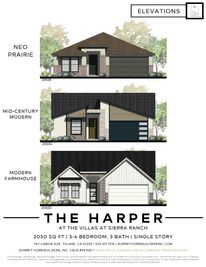 Harper - The Villas at Sierra Ranch: Tulare, California - Summit Homebuilders, Inc.