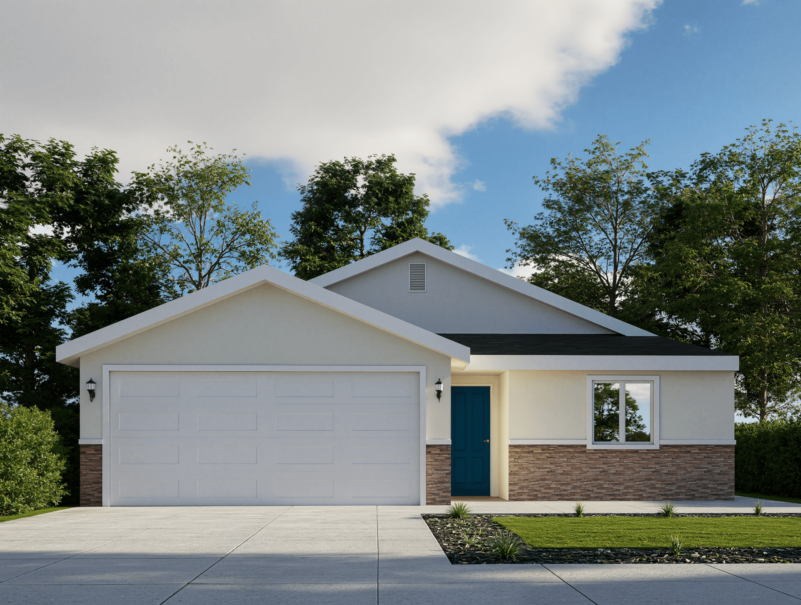 POPLAR 1150 - Alta Vista at O'Hara Ranch: Visalia, California - T.C. James Homes