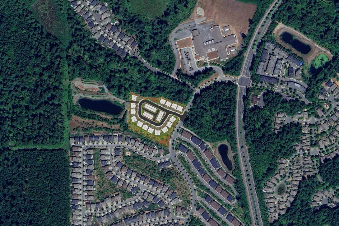 Timber Ridge Elementary to the Northwest of the Timber Trails Neighborhood