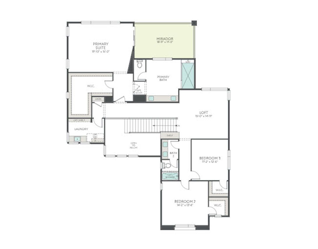 Plan 1 | Second Floor