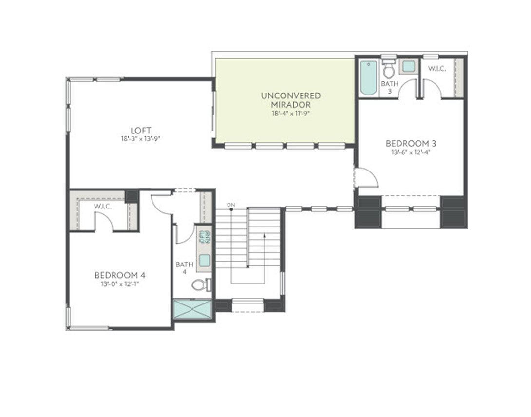 Plan 3 | Second Floor